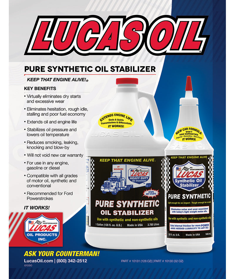 Lucas Pure Synthetic Oil Stabilizer