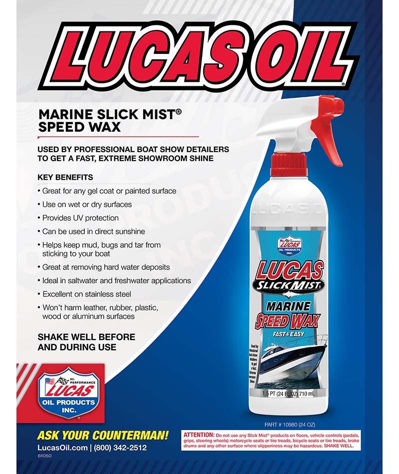 Lucas Slick Mist Marine Speed Wax
