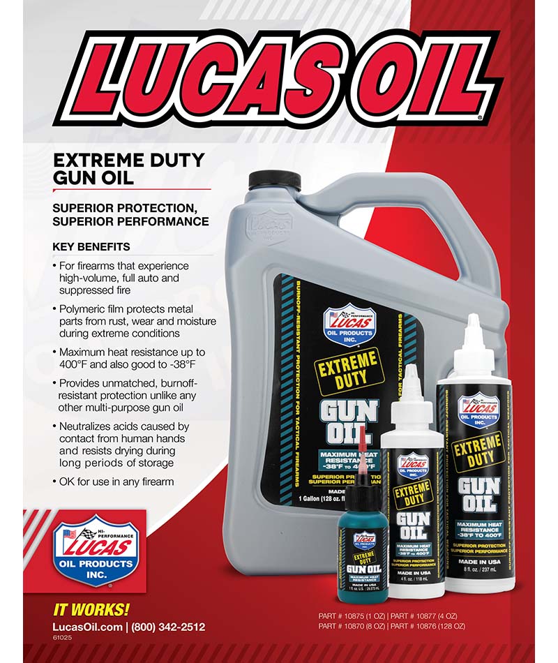 Lucas Extreme Duty Gun Oil