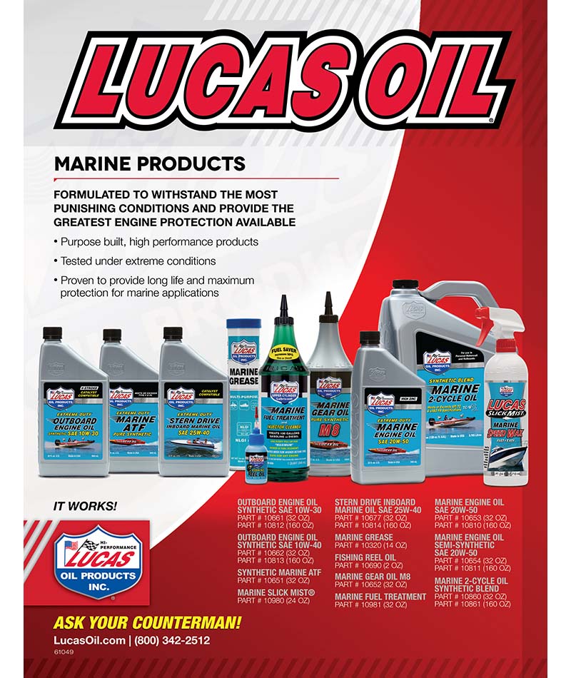 Lucas Synthetic Blend 2-Cycle Marine Oil