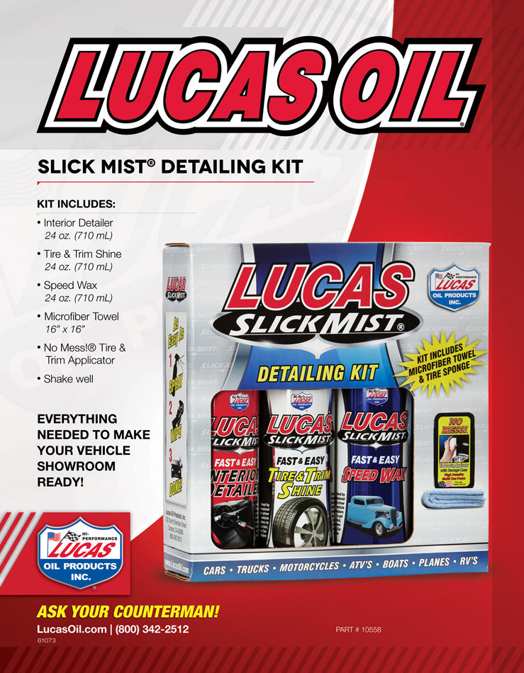 Lucas Slick Mist Interior Detailer