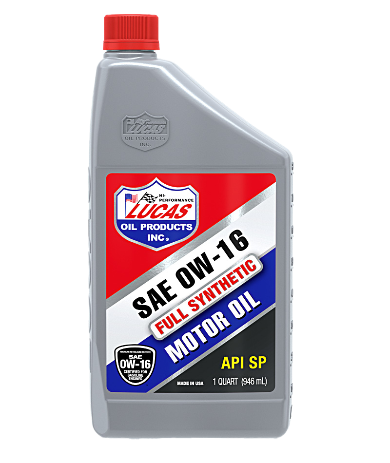 FREE SHIPPING - SAE 0W-16 Full Synthetic Motor Oil by the Case