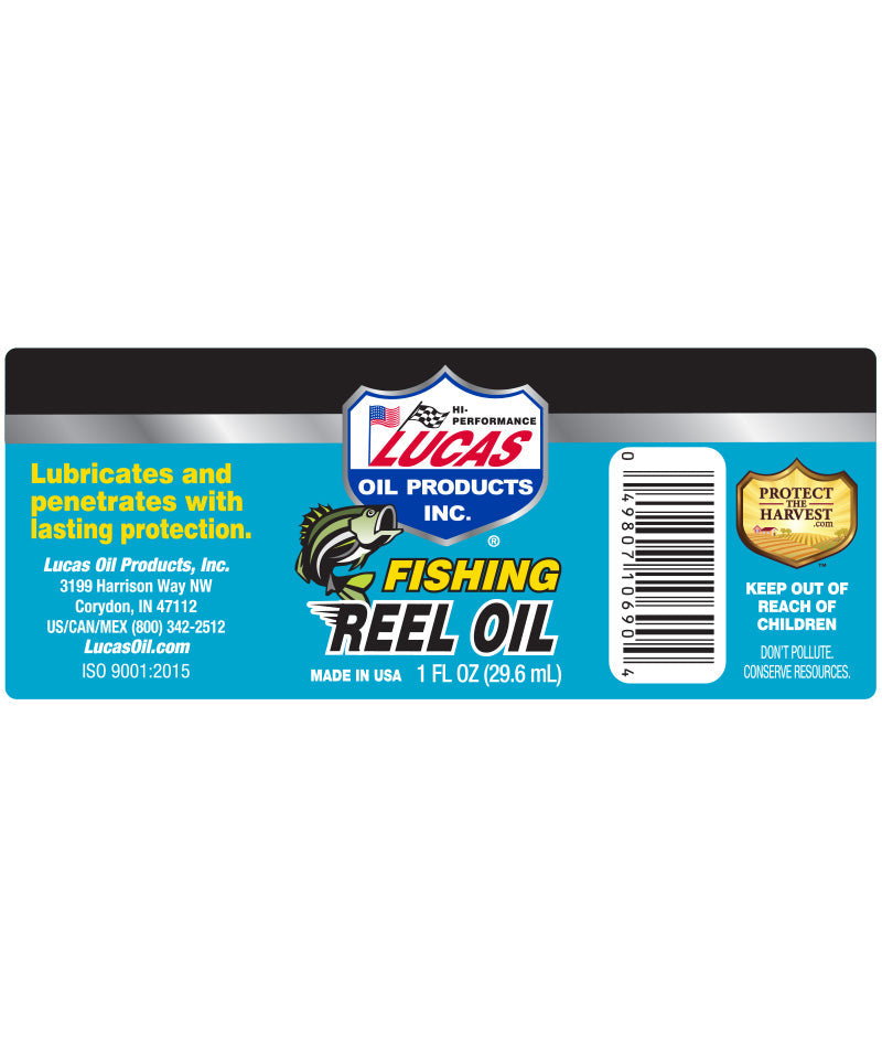 Lucas Fishing Reel Oil