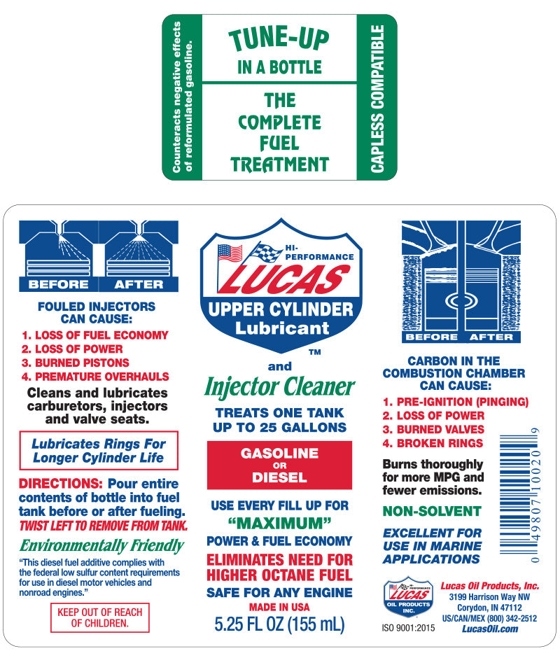 Lucas Upper Cylinder Fuel Treatment