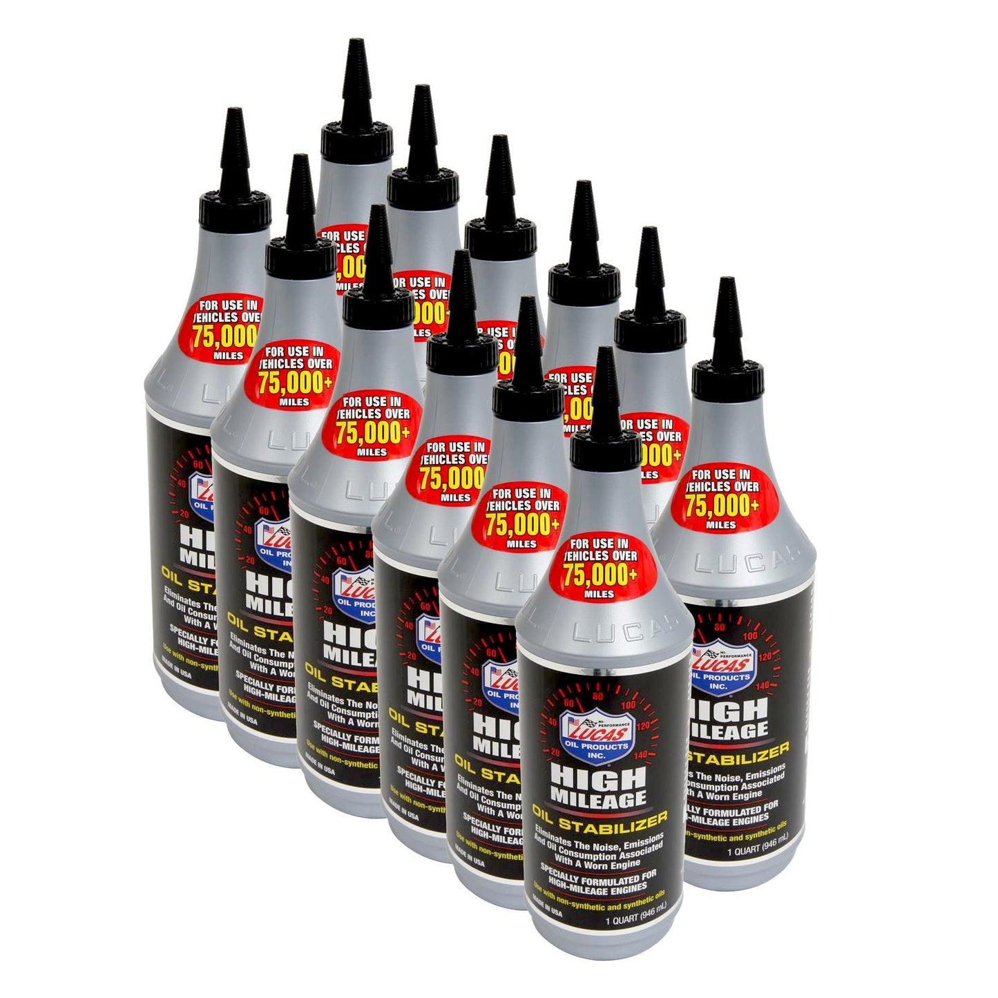 Lucas High Mileage Oil Stabilizer