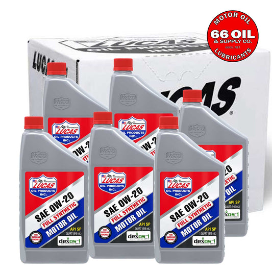 SAE 0W-20 Full Synthetic Motor Oil by the Case