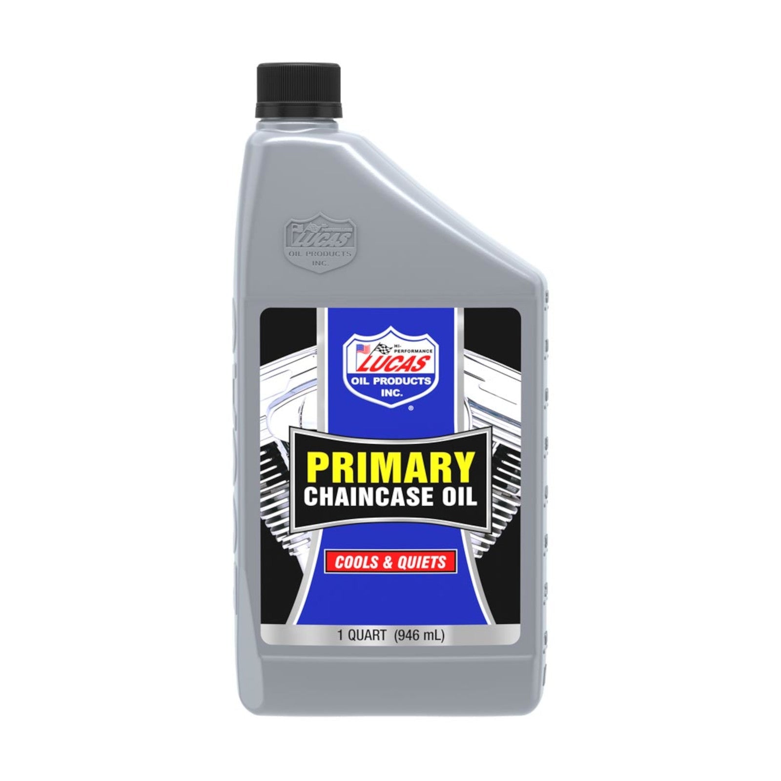 FREE SHIPPING - Lucas 20W-50 Synthetic Oil Change Kit w/ Chrome Filter for Harley-Davidson