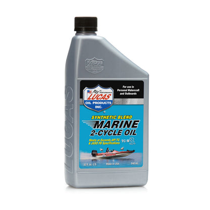Lucas Synthetic Blend 2-Cycle Marine Oil