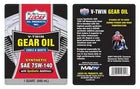 Lucas 20W-50 Conventional Oil Change Kit w/ Chrome Filter for Harley-Davidson
