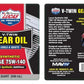 Lucas V-Twin 75W-140 Synthetic Gear Oil by the Case