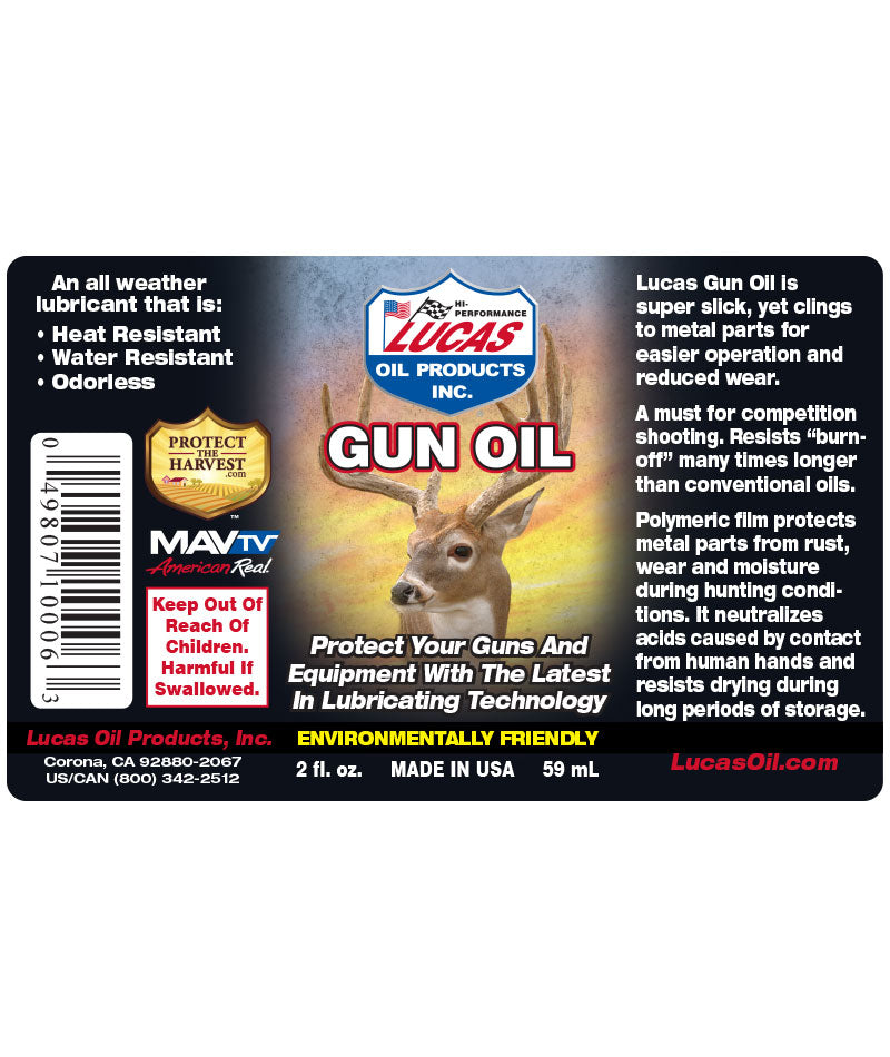 Lucas Hunting Gun Oil