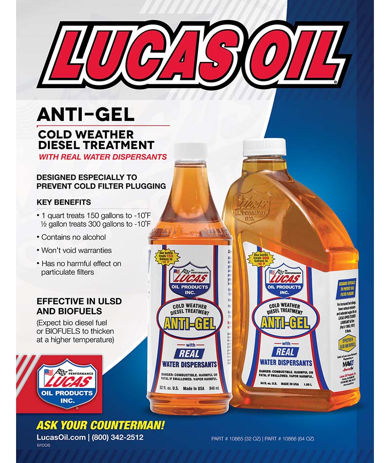 Lucas Anti-Gel Cold Weather Diesel Treatment