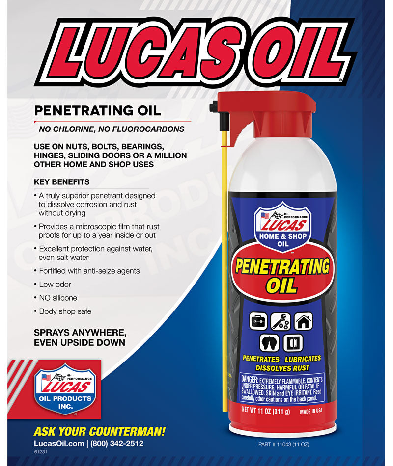 Lucas Penetrating Oil Aerosol