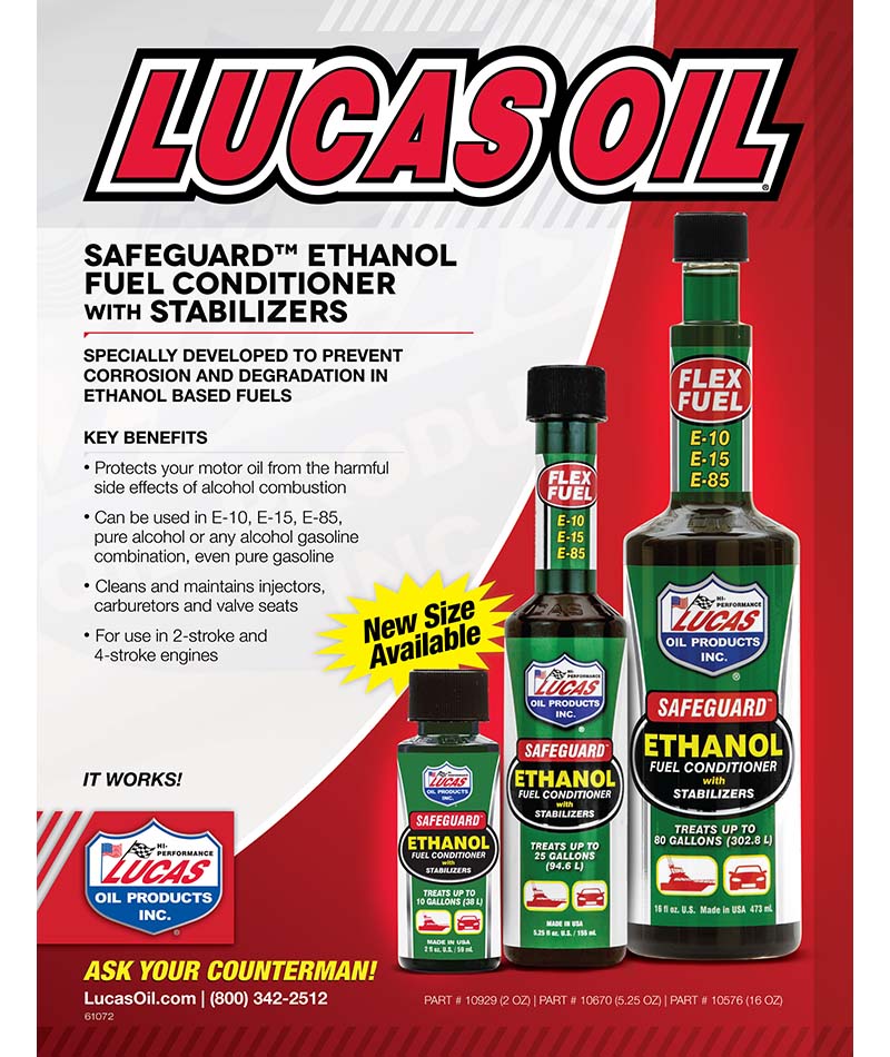 Lucas Oil Safeguard™ Ethanol Fuel Conditioner